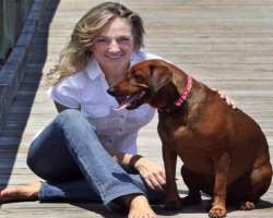 She has a soft corner in her heart for animals and adopts and rears retired racing greyhounds.